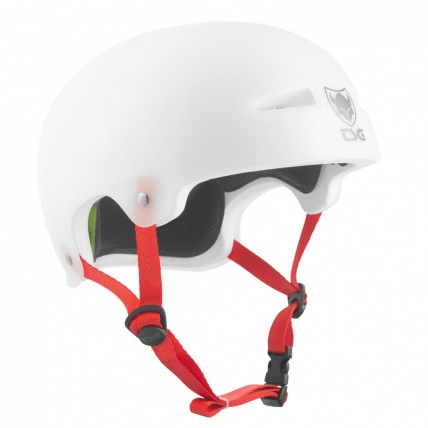 TSG Evo Helmet in Clear White Special Makeup