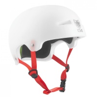 TSG - Evo Helmet in Clear White Special Makeup