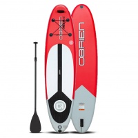 OBrien - HiLo Ltd Edition Red 10ft 6in x 32in Inflatable Paddleboard Package