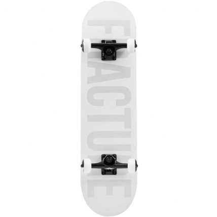 Fracture Fade White 8.0 Complete Skateboard