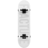 Fracture Fade White 8.0 Complete Skateboard 