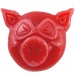 Pig Head Skateboard Wax Block Red