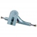 Paris V3 180mm Longboard Trucks Crystal Blue Bottom Profile