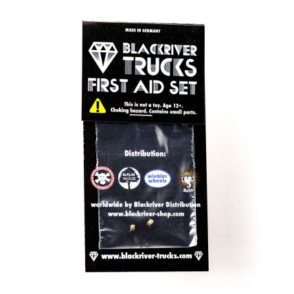 Blackriver Trucks First Aid lock nut 2er pack packaging