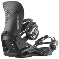 Salomon - Hologram Black Snowboard Bindings 2024