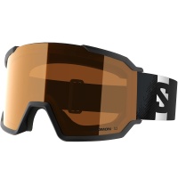 Salomon - S/View 3 Access Black Tonic Orange Ski Snowboard Goggles