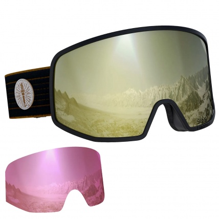 Salomon Lo Fi Sigma Cafe Racer Solar Gold Snow Goggles Spare Lens