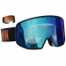 Salomon Lo Fi Black Grey Uni Mid Blue Lens Snow Goggles Spare Lens