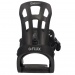 Flux EM Black Snowboard Bindings Rear