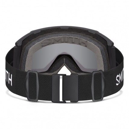 Smith Squad Mag Black Chromapop Gold Mirror Snow Goggles Back