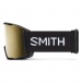 Smith Squad Mag Black Chromapop Gold Mirror Snow Goggles Side