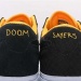 Lakai x Doomsayer Manchester Black Gold Skate Shoes