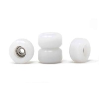 Skull - Ghost White CNC Fingerboard Bearing Wheels