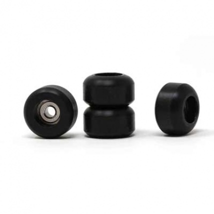 Skull Pitch Black CNC Fingerboard Bearing Wheels