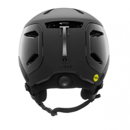 Bern Watts 2.0 MIPS Black Snow helmet Rear