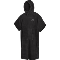 Mystic Poncho Velour Black Changing Robe