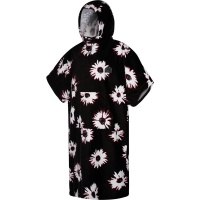 Mystic - Poncho Velour Black White Changing Robe