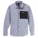 Burton Hearth Fleece Shirt Mens Grey Heather