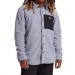 Burton Hearth Fleece Shirt Mens Grey Heather