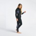 Womens Surflite 5:4 BZ Full Wetsuit Black