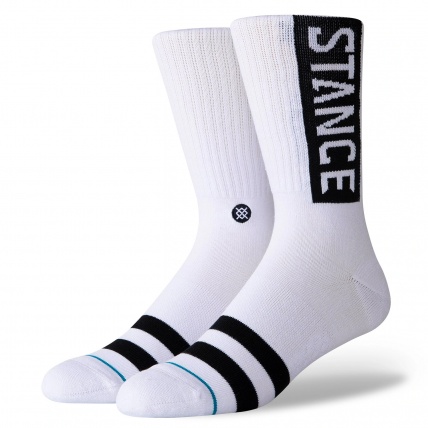 Stance Casual OG Crew Socks White