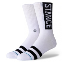 Stance - Casual OG Crew Socks White
