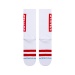 Stance Casual OG Crew Socks White Red