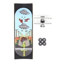 Skull - Alien Invasion Pro 34mm Complete Fingerboard