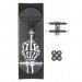 Skull F**K You Black Edition Pro 34mm Complete Wooden Fingerboard