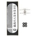 Skull Japan Pro Original White 34mm Complete Wooden Fingerboard