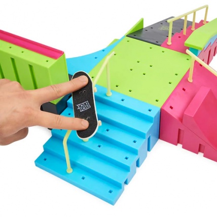 Tech Deck X Connect Neon Mega Park Fingerboard Set