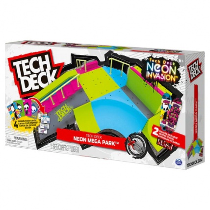 Tech Deck X Connect Neon Mega Park Fingerboard Set