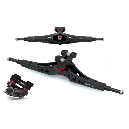 Trampa IR Dual Kingpin Mountainboard Truck Black