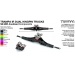 Trampa IR Dual Kingpin Mountainboard Truck Silver