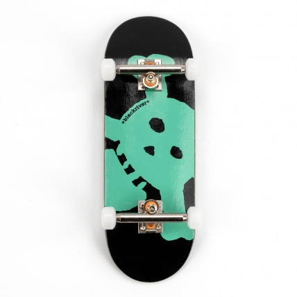 Complete Fingerboard New Skull Neon Turquoise front