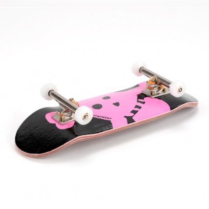 Complete Fingerboard New Skull in  Neon Pink  on side