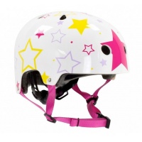 SFR - Adjustable Kids Helmet White Pink