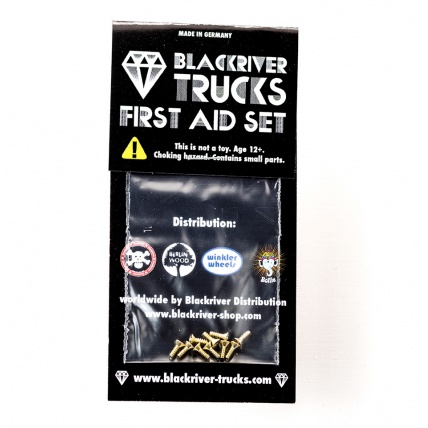 Blackriver Trucks First Aid Screws Pack 8