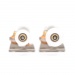 Miniwhees White Fingerboard Bearing Wheels 3