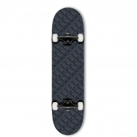 Fracture - All Over Black Complete Junior Skateboard 7.25