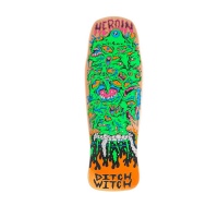 Heroin Skateboards - Ditch Witch 5 Shaped 10.1 Skateboard Deck