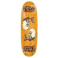 Heroin Skateboards - Symmetrical Egg Stain 9.75 Skateboard Deck