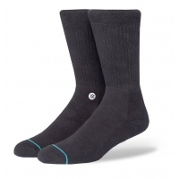 Stance - Icon Black White Casual Crew Socks