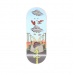 Skull Alien Invasion 34mm Wooden Fingerboard Deck