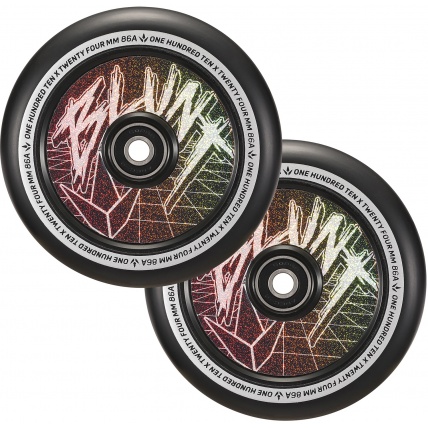 Blunt 110mm Hollow Hologram Classic Scooter Wheel pair (sold individually)