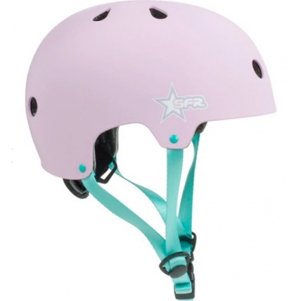 Adjustable Kids Helmet in Pink/Green