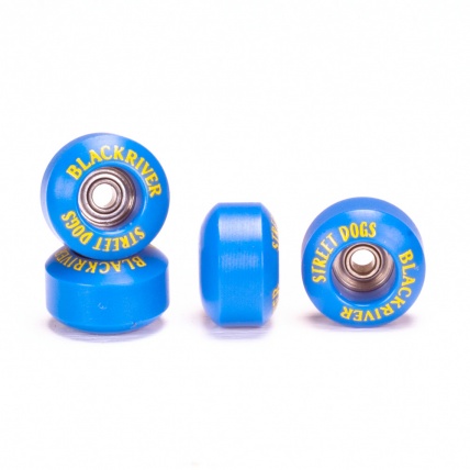 Blackriver Street Dogs Blue Fingerboard Wheels