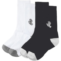 Santa Cruz - Womens Mini Hand Socks 2 Pack