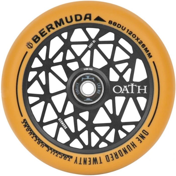 Oath Bermuda 120mm Black Gum Scooter Wheel