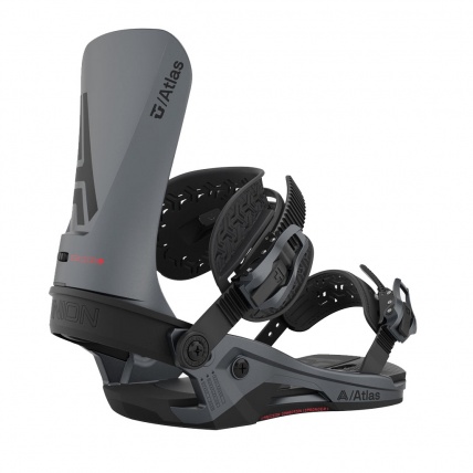 Union Atlas Metallic Grey Snowboard Bindings